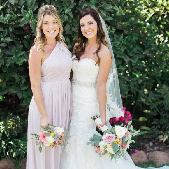 Pink Bridesmaid Dress - Picture 4 of 6
